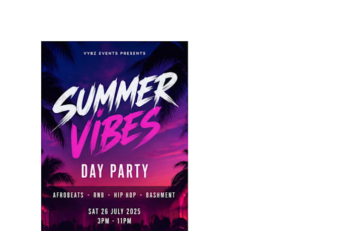 design a professional canva flyer or poster